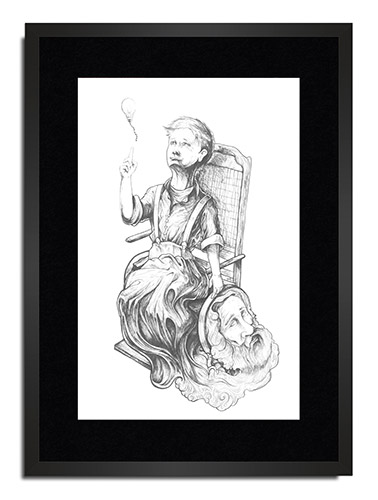 Obra literaria ilustrada: En una silla de ruedas de la autora Carmen Lyra